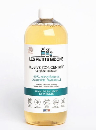 Lessive écologique concentrée parfum romarin 1 l