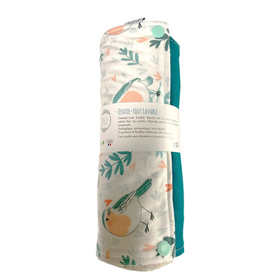 Essuie-tout 6 feuilles lavable LEA