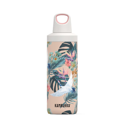 Bouteille Reno insulated Paradise Flower  inox tritan sans BPA