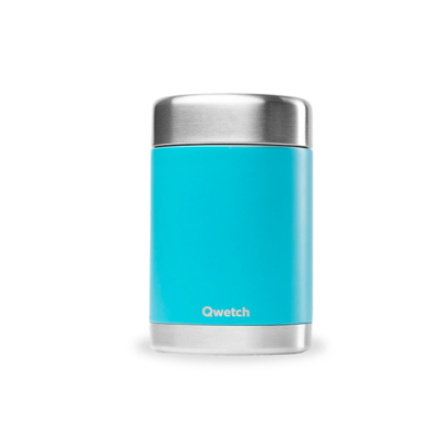 Boîte repas & soupe Turquoise, inox et isotherme 650 ml