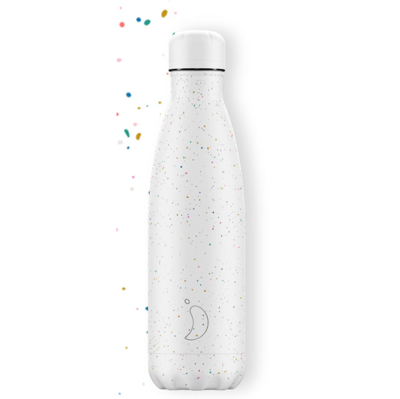 Bouteille « tacheté blanc »  isotherme