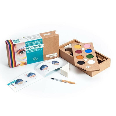 Kit maquillage Arc-en-Ciel 8 couleurs
