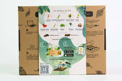 Le kit potager - en famille