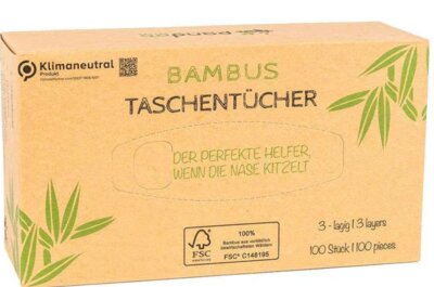 Mouchoirs en bambou 3 plis