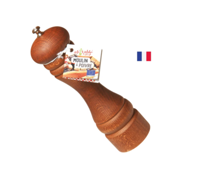 Moulin à poivre en bois 20 cm