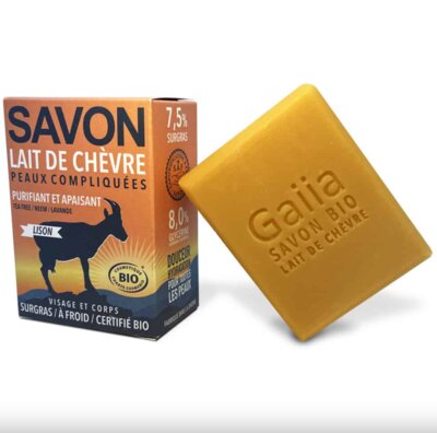 Savon au lait de chèvre "Lison"