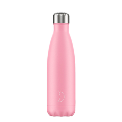 Bouteille rose pastel 