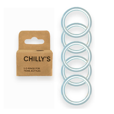 Boîte de 5 joints bouteilles chilly's 