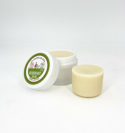 Déodorant solide au cèdre et vétiver