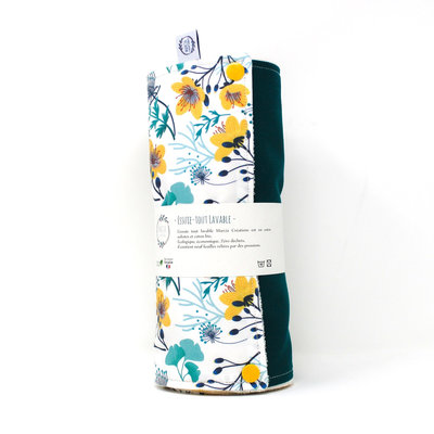 Essuie-tout 6 feuilles lavable ANNA 