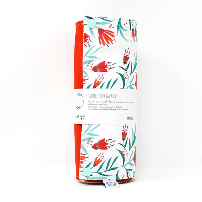 Essuie-tout 6 feuilles lavable ALMA